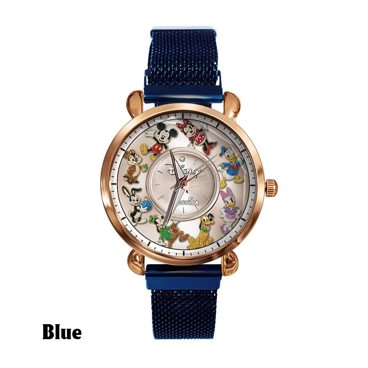Personalized Disney Mouse Women Hand Watch Custom Name Gift Women Hand Watch GradoCreations