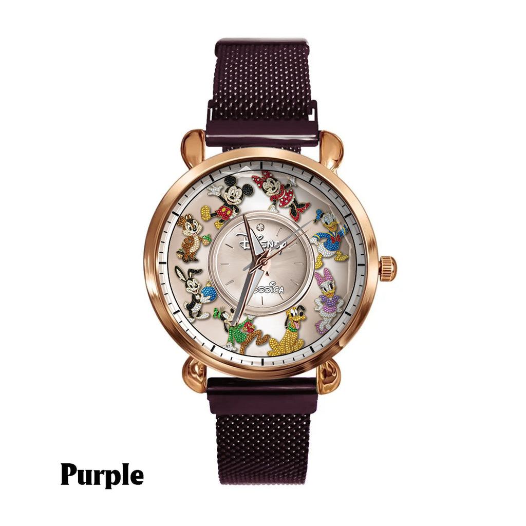 Personalized Disney Mouse Women Hand Watch Custom Name Gift Women Hand Watch GradoCreations