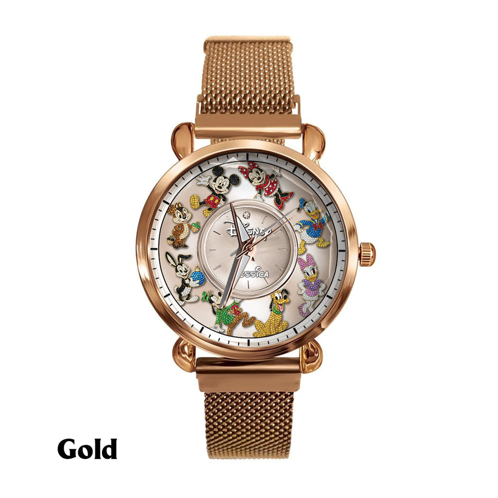 Personalized Disney Mouse Women Hand Watch Custom Name Gift Women Hand Watch GradoCreations