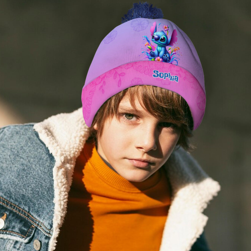 Personalized Ohana Beanie Hat Custom Name Gift for Kids Beanie Hat GradoCreations