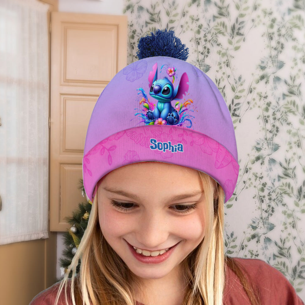 Personalized Ohana Beanie Hat Custom Name Gift for Kids Beanie Hat GradoCreations