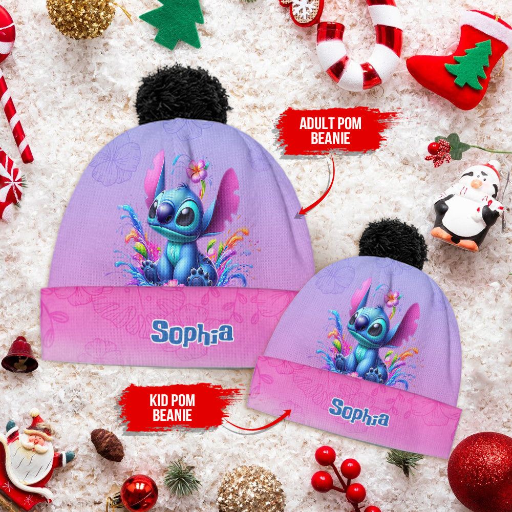 Personalized Ohana Beanie Hat Custom Name Gift for Kids Beanie Hat GradoCreations