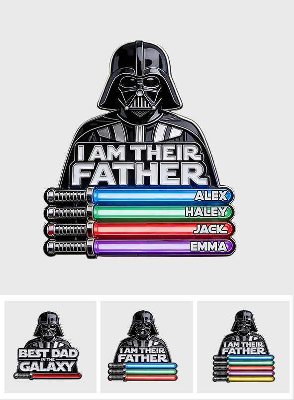 Personalized 3D Embossed Enamel Pin Custom Family Names Gift 3D Embossed Enamel Pin GradoCreations