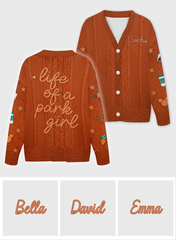 Personalized Unisex Mouse Cardigan Sweater for Women | Custom Name Gift Cardigan Sweater GradoCreations