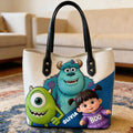 Personalized Cute Monsters Tote Bag Custom Name Gift for Kids Tote Bag GradoCreations