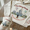 Personalized Disney Hoodie and Leggings Set for Kids | Custom Name Gift Hoodie & Leggings GradoCreations