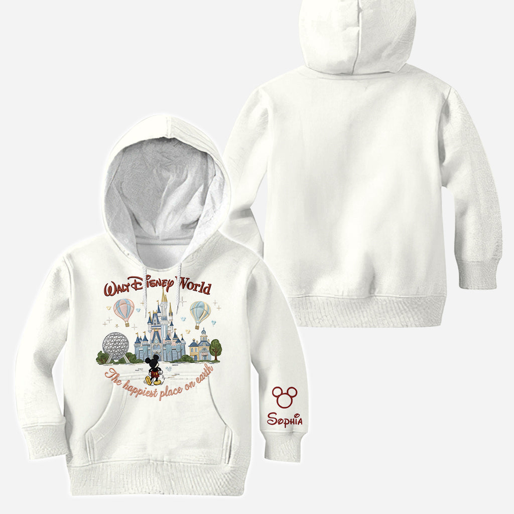 Personalized Disney Hoodie and Leggings Set for Kids | Custom Name Gift Hoodie & Leggings GradoCreations
