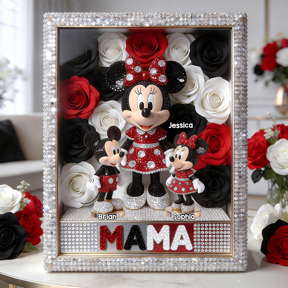 Personalized Acrylic Plaque Custom Shape Gift for Mom/Grandma Custom Shaped Acrylic Plaque GradoCreations