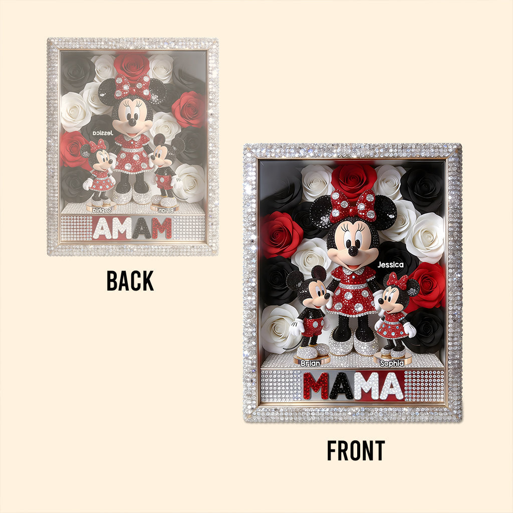 Personalized Acrylic Plaque Custom Shape Gift for Mom/Grandma Custom Shaped Acrylic Plaque GradoCreations
