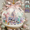 Personalized Disney Mouse Ornament Custom Name Gift for Christmas Ornament GradoCreations