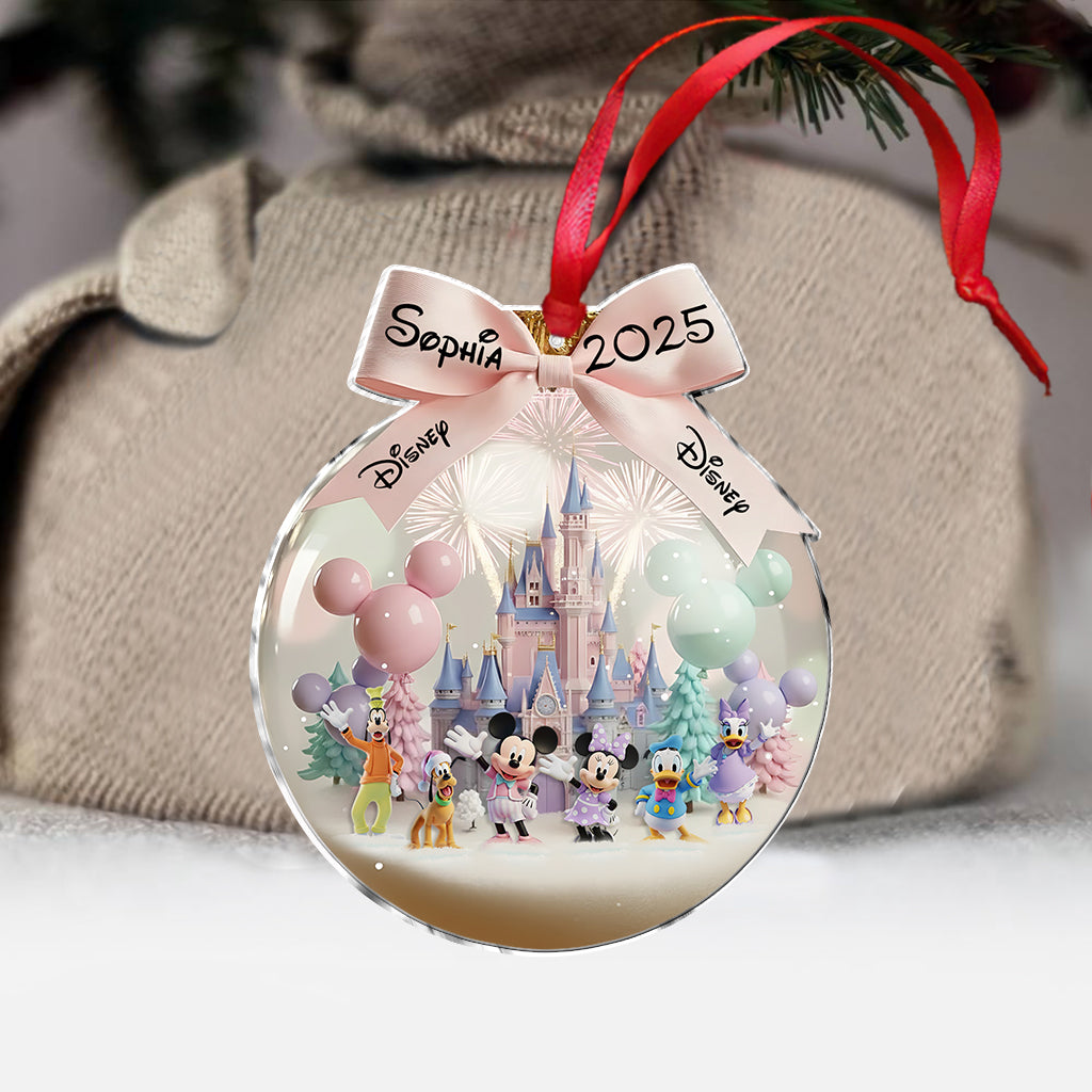 Personalized Disney Mouse Ornament Custom Name Gift for Christmas Ornament GradoCreations