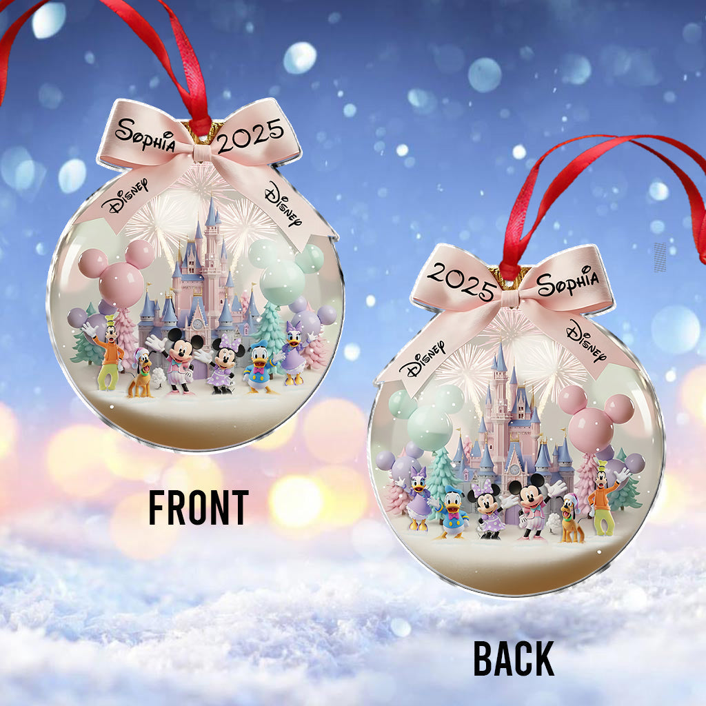 Personalized Disney Mouse Ornament Custom Name Gift for Christmas Ornament GradoCreations