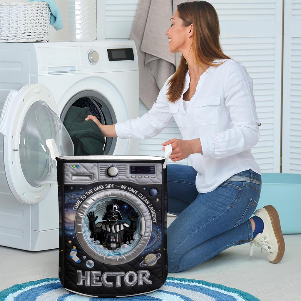 Personalized Star Wars Laundry Basket Custom Name Gift Laundry Basket GradoCreations