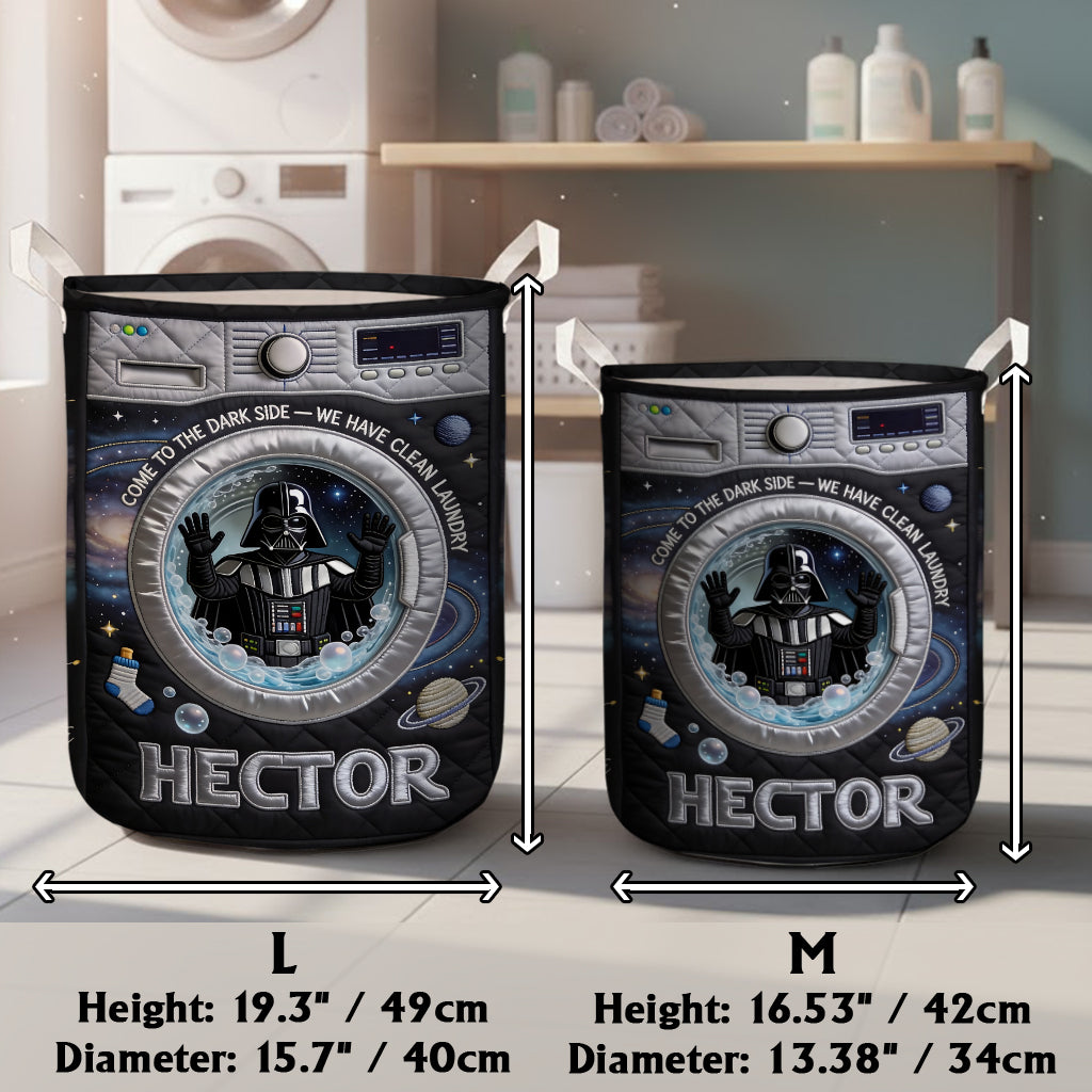 Personalized Star Wars Laundry Basket Custom Name Gift Laundry Basket GradoCreations