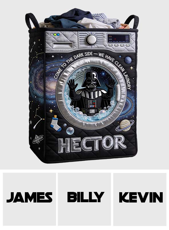 Personalized Star Wars Laundry Basket Custom Name Gift Laundry Basket GradoCreations