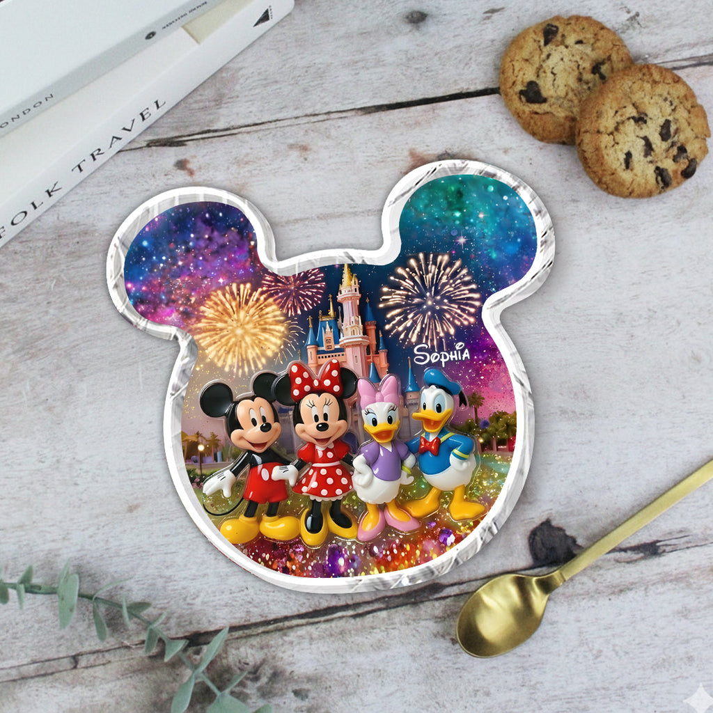 Personalized Mickey Mouse Acrylic Catch-All Tray for Kids Catch-All Tray GradoCreations