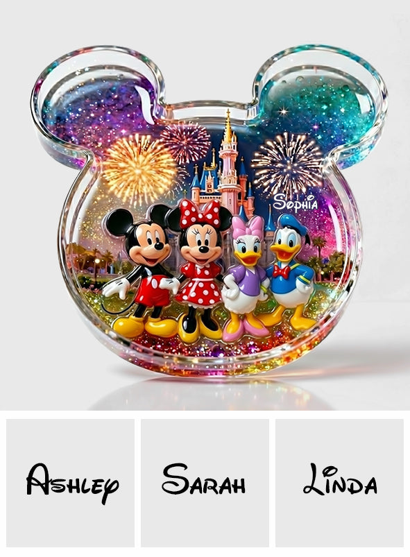 Personalized Mickey Mouse Acrylic Catch-All Tray for Kids Catch-All Tray GradoCreations