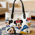 Personalized Disney Character Tote Bag Custom Name Gift Tote Bag GradoCreations