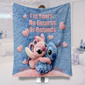 Personalized Ohana Blanket Custom Name Gift for Couples Blanket GradoCreations