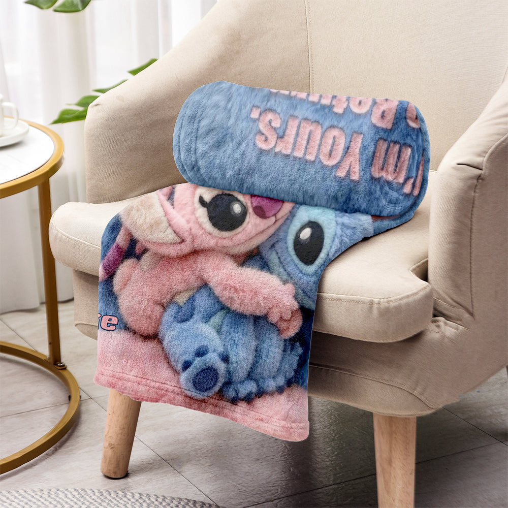 Personalized Ohana Blanket Custom Name Gift for Couples Blanket GradoCreations