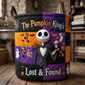 Personalized Halloween Storage Basket Custom Design for Kids Laundry Basket GradoCreations