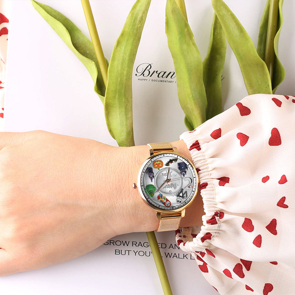 Personalized Nightmare Before Christmas Women's Watch Custom Name Gift Women Hand Watch GradoCreations