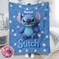Personalized Fluffy Monster Blanket for Kids - Ohana Gift Blanket GradoCreations