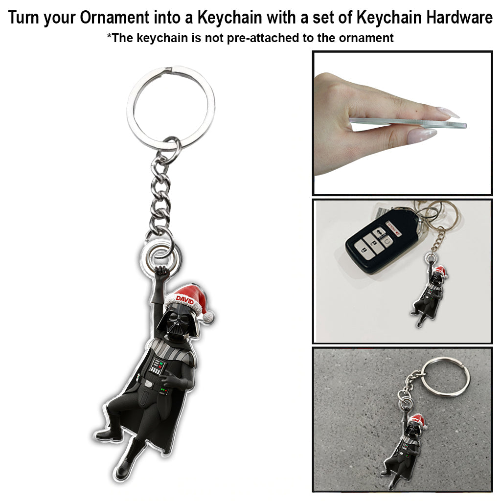 Personalized Star Wars Force Ornament Custom Names for Christmas Gift Ornament GradoCreations