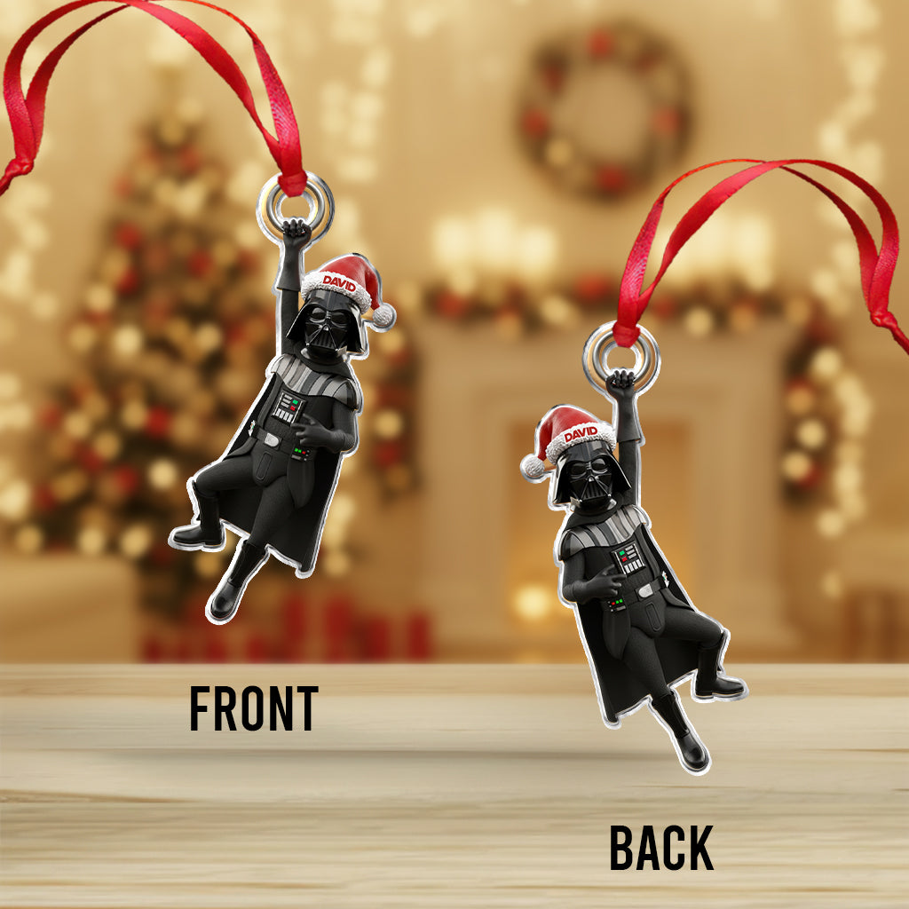 Personalized Star Wars Force Ornament Custom Names for Christmas Gift Ornament GradoCreations