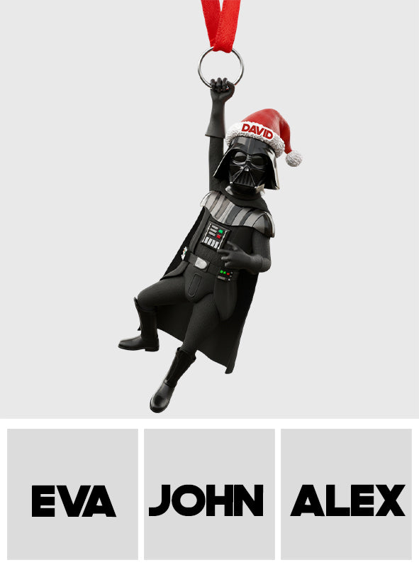 Personalized Star Wars Force Ornament Custom Names for Christmas Gift Ornament GradoCreations