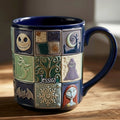 Personalized Nightmare Before Christmas Accent Mug Custom Name Gift Accent Mug GradoCreations