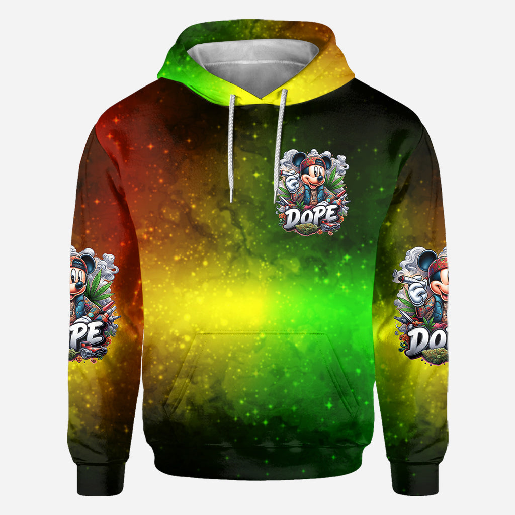 Personalized All Over Shirt with Weed Design Custom Name Gift All Over Shirt GradoCreations