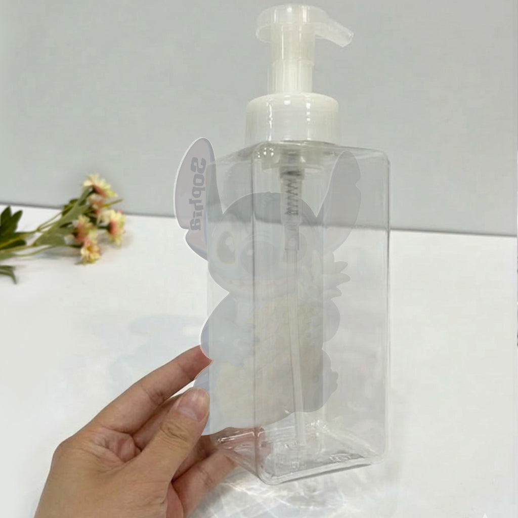 Personalized Cute Blue Alien Soap Dispenser & Toothbrush Holder for Kids Bathroom Acrylic Pot & Pump Dispenser GradoCreations
