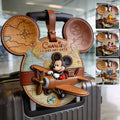 Personalized Mickey Mouse Luggage Tag Custom Name Travel Gift Luggage Tag GradoCreations