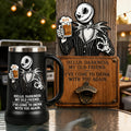 Personalized Nightmare Beer Stein & Wall Bottle Opener Gift for Beer Lovers Beer Stein & Wall Bottle Opener GradoCreations