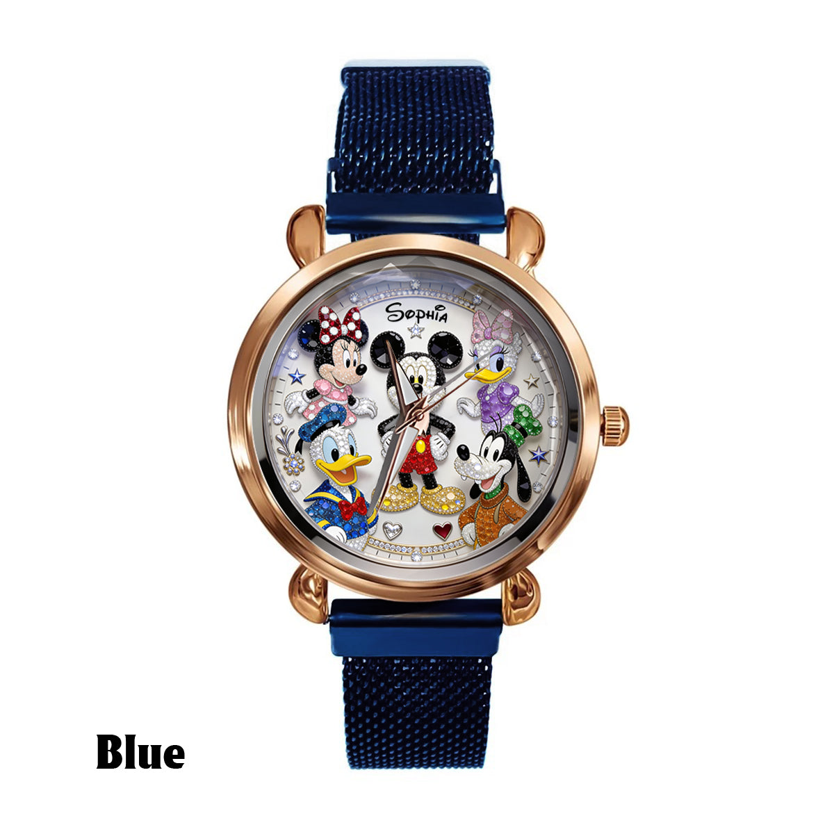 Personalized Women's Hand Watch with Custom Charms Gift for Movie Fans Women Hand Watch GradoCreations