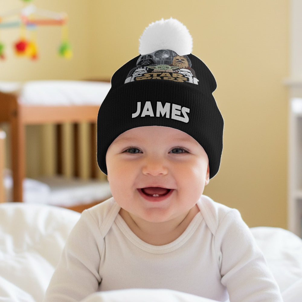 Personalized Star Wars Beanie Hat Custom Name Gift for Kids Beanie Hat GradoCreations