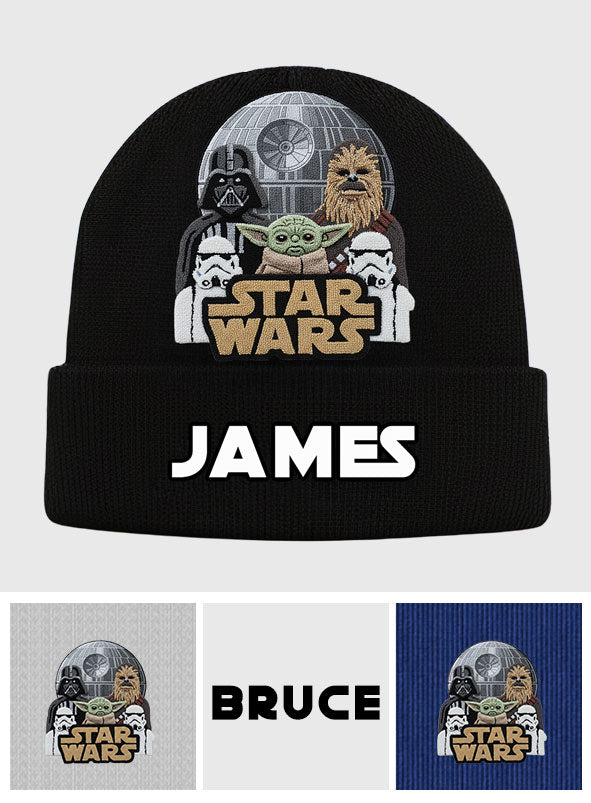 Personalized Star Wars Beanie Hat Custom Name Gift for Kids Beanie Hat GradoCreations