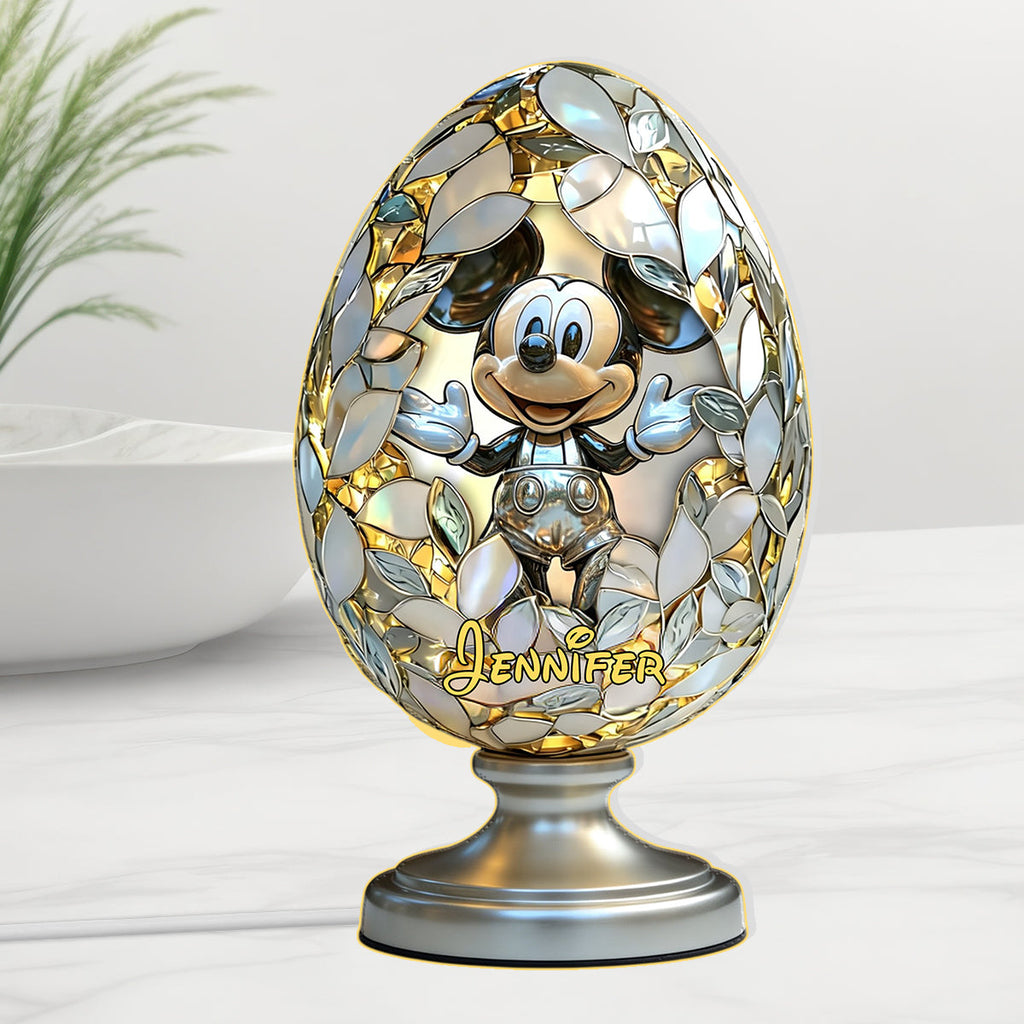 Personalized Acrylic LED Night Light Decor with Disney Design Acrylic LED Night Light GradoCreations