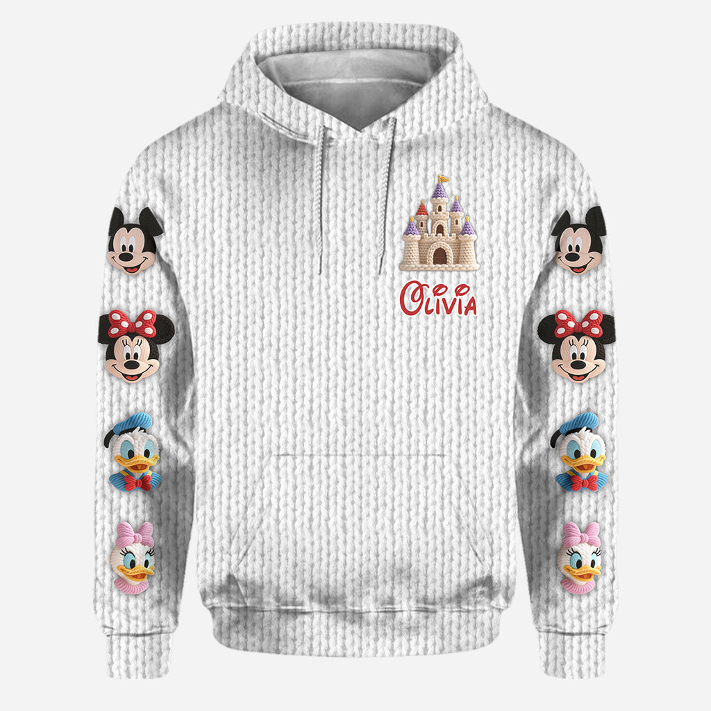 Personalized Mouse Hoodie and Leggings Set Custom Name Gift Hoodie & Leggings GradoCreations
