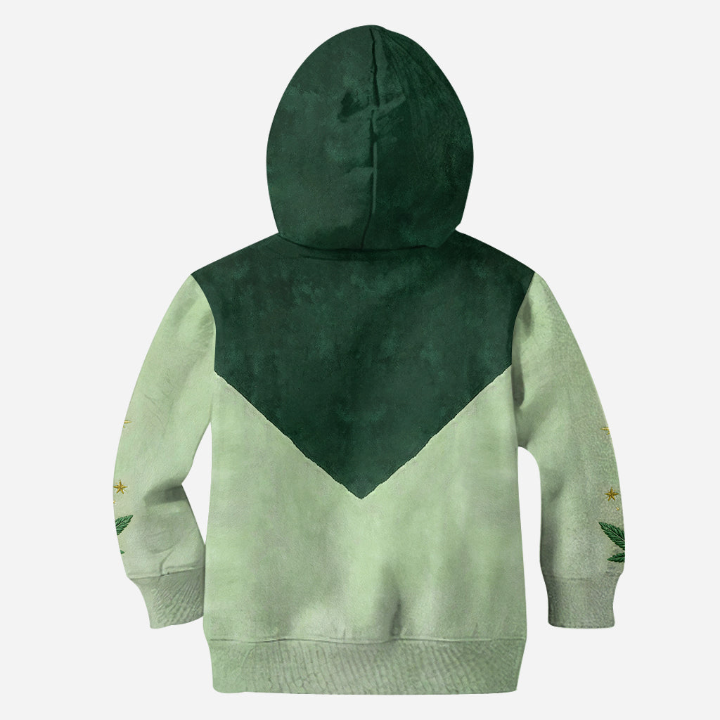 Personalized Strong With Herb Hoodie & Leggings Gift Set Hoodie & Leggings GradoCreations