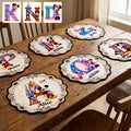 Personalized Mouse Shape Placemat Custom Name Décor for Kids Custom Shape Placemat GradoCreations