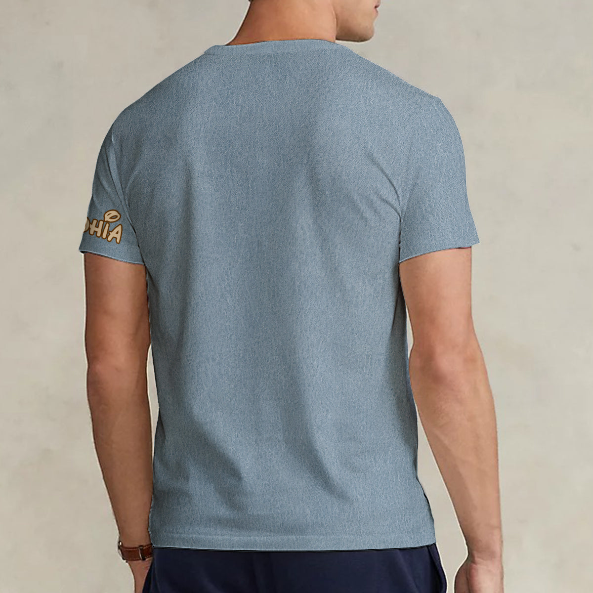 Personalized 3D Button Mouse Art V-Neck T-Shirt for Women Fully Printed V-Neck T-Shirt GradoCreations