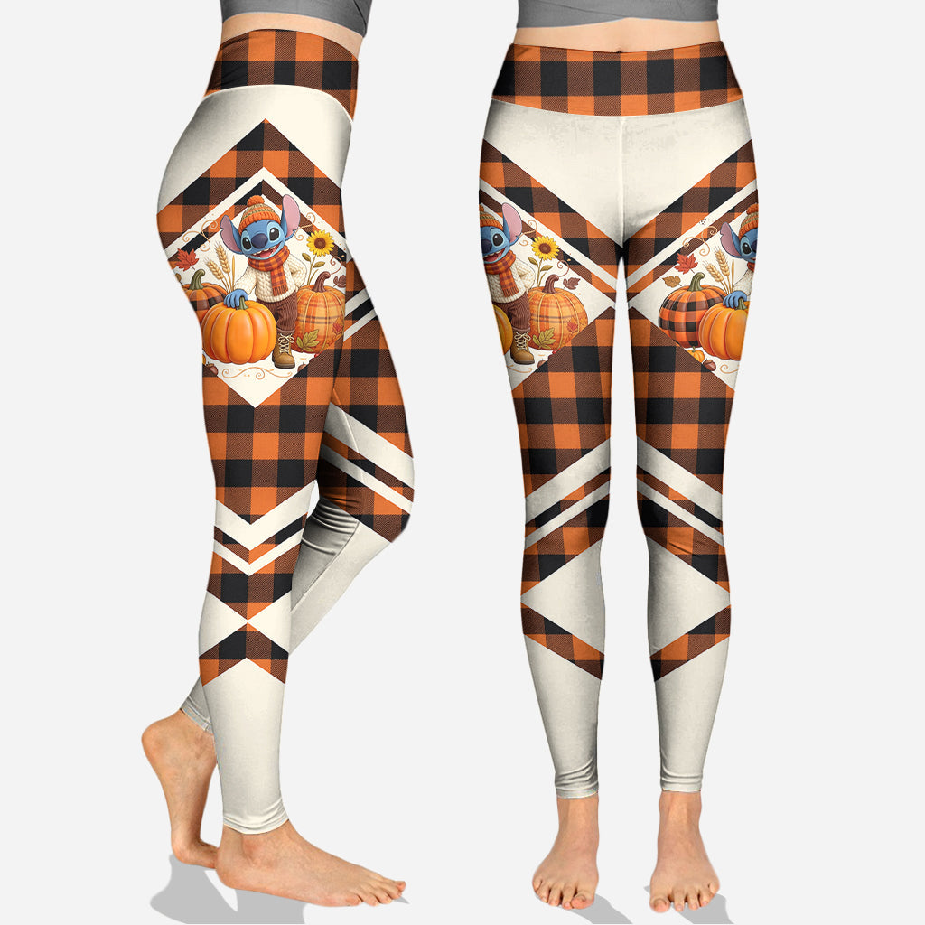 Personalized Fall Hoodie and Leggings Set Custom Name Gift Hoodie & Leggings GradoCreations