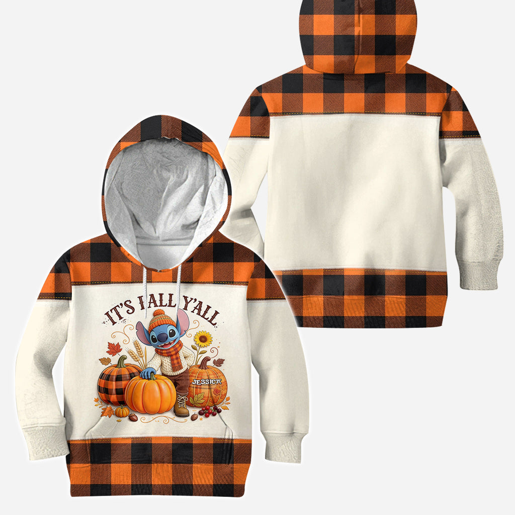 Personalized Fall Hoodie and Leggings Set Custom Name Gift Hoodie & Leggings GradoCreations