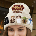 Personalized Star Wars Beanie Hat with Custom Name for Kids & Adults Beanie Hat GradoCreations