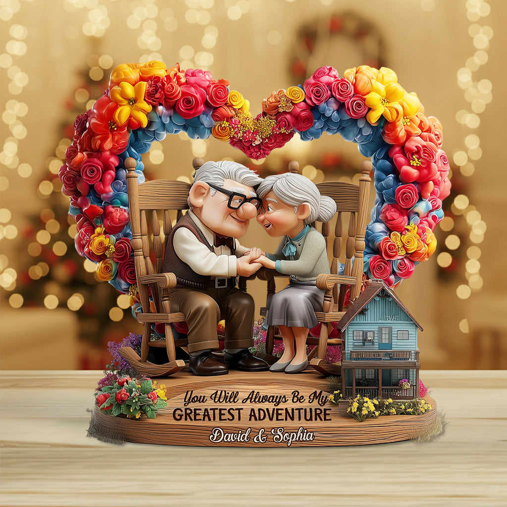 Personalized Acrylic Plaque Custom Adventure Gift for Couple Custom Shaped Acrylic Plaque GradoCreations