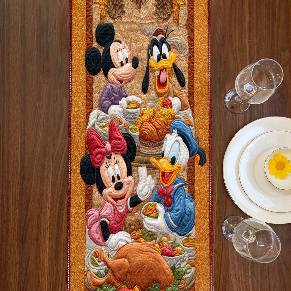 Personalized Quilt Table Runner Thanksgiving Gift for Family Quilt Table Runner GradoCreations