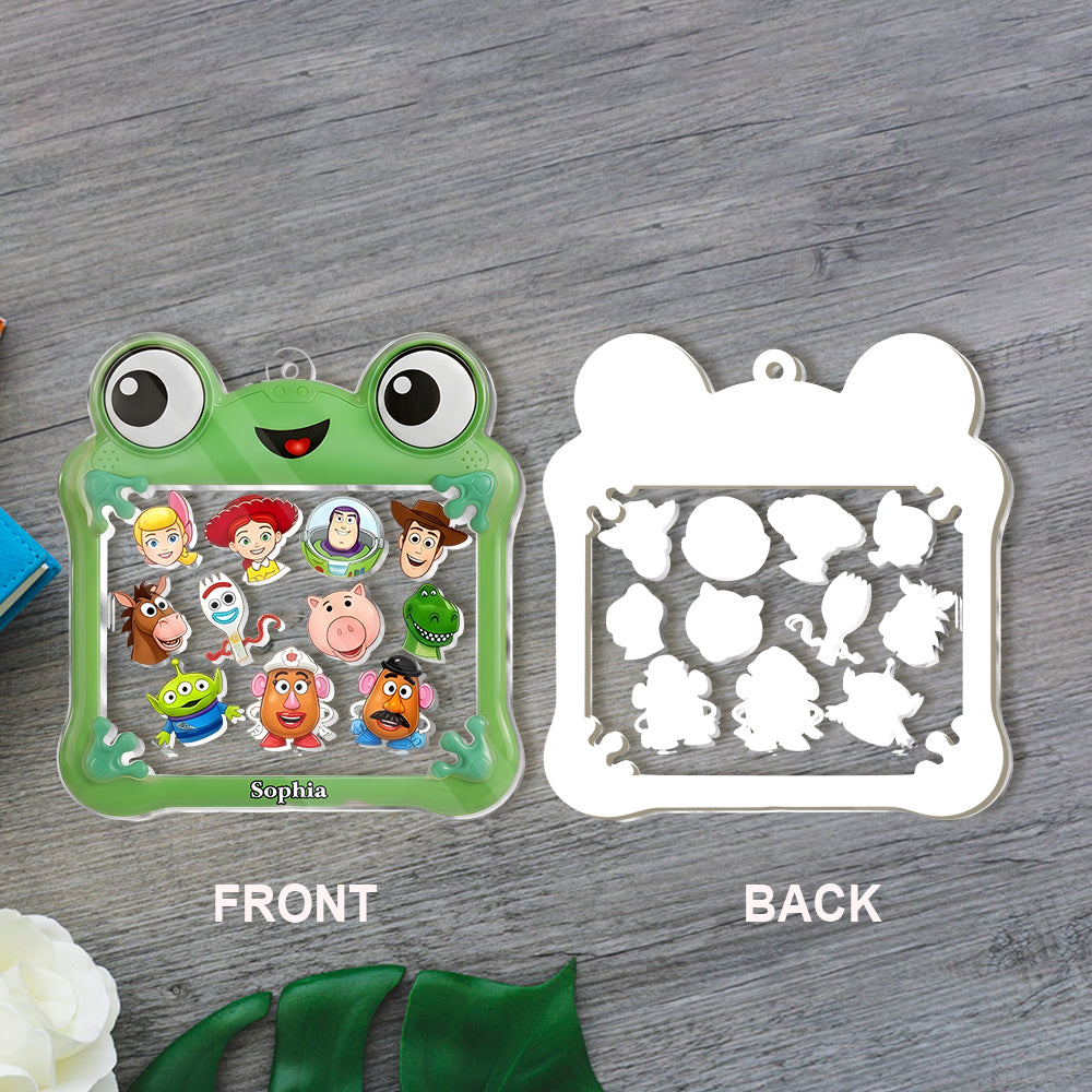 Personalized Kids Shaker Keychain Unique Toy Gift for Children Shaker Keychain GradoCreations