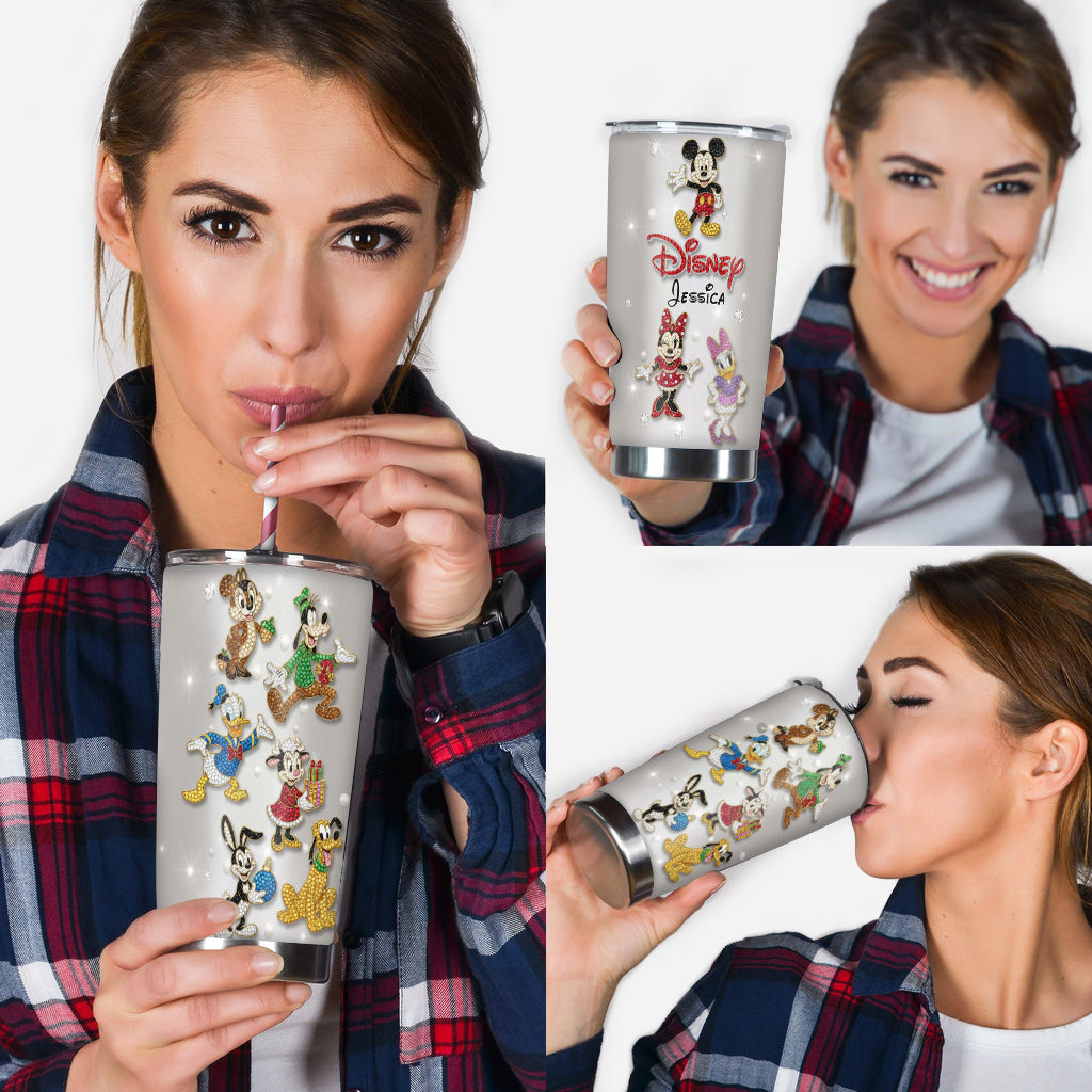 Personalized Disney Mouse Tumbler Custom Name Gift for Kids Tumbler GradoCreations